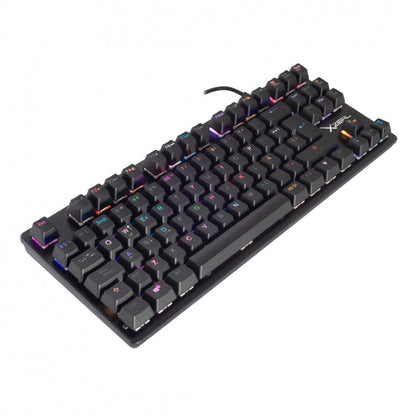 Teclado Mecánico Gamer Xzeal XZKX020B | Retroiluminación RGB, Switches Mecánicos