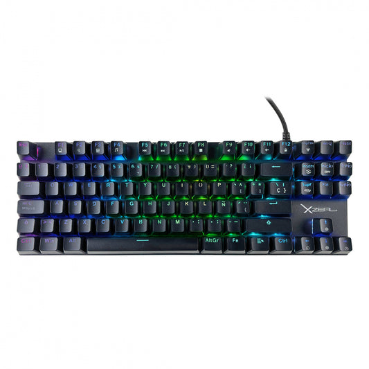 Teclado Mecánico Gamer Xzeal XZKX020B | Retroiluminación RGB, Switches Mecánicos