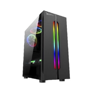 Gabinete Gamer Xzeal XZCGB03B | ATX, Hasta 6 Ventiladores Admitidos