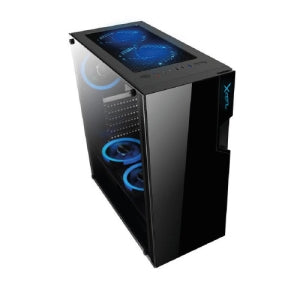 Gabinete Gamer Xzeal XZCGB06B | ATX, 6 Ventiladores Admitidos, 5 Compartimientos