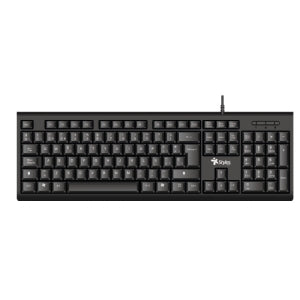 Teclado y Ratón Xzeal STPKTM4B | 105 Teclas, USB Óptico Negro