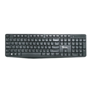 Teclado Inalámbrico Xzeal STPTEC4B | 105 Teclas, Conectividad RF, Español