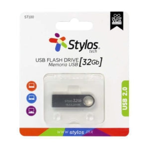 Unidad Flash Xzeal STMUSB3B | 32GB, USB 2.0, Plata