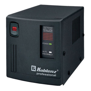 Regulador de Voltaje (er-2550) - 6 Contactos Regulados y Aterrizados - 2500 Va / 2000 W - Desconexión Automática - Indicadores LED de Encendidio y de Desconexión Automática - Gabinete Metálico.
