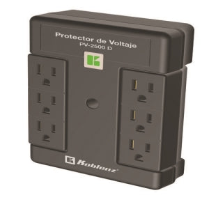 Multicontacto Koblenz 00-5347-00-0 | 6 Contactos Nema 5-15R, Desconexión Automática