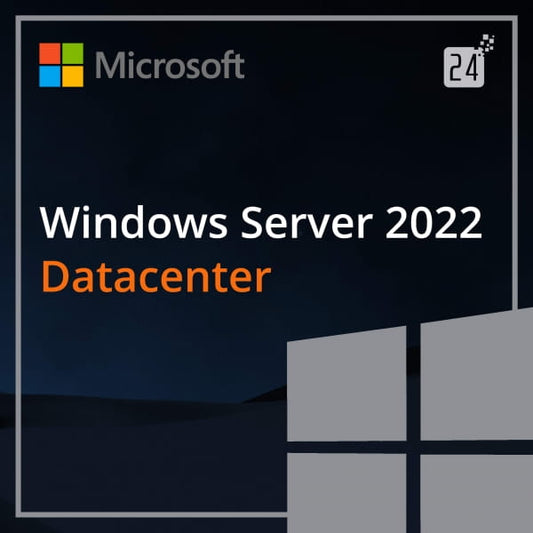Servidor Windows Server Standard 2022 | 64 Bit, 16 Core, Español
