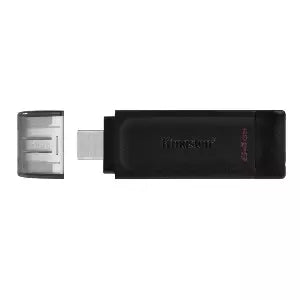 USB Kingston DataTraveler 70 | 64GB, Tipo C 3.2 Gen 1