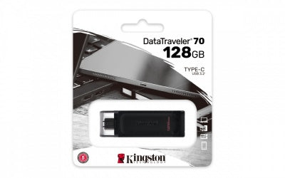 Kingston USB Datatraveler 70 128GB Tipo C 3.2 Gen 1