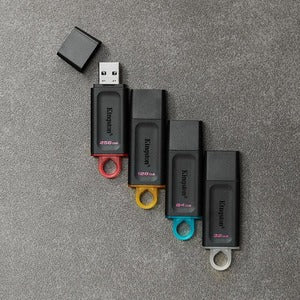 USB 3.2 Memoria Kingston 128GB Gen1 Dt Exodia (negra)