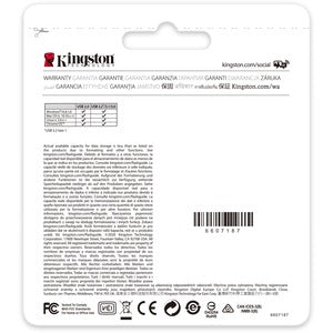 USB 3.2 Memoria Kingston 128GB Gen1 Dt Exodia (negra)