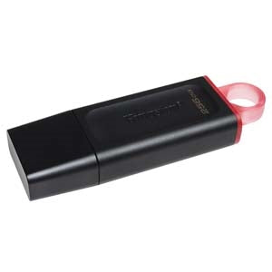 USB 3.2 Memoria Kingston 256GB Gen1 Dt Exodia (negra)