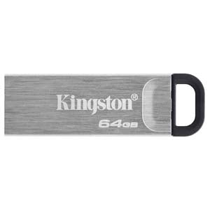 USB 3.2 Memoria Kingston 64GB Datatraveler Kyson Metalica