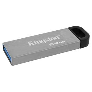 USB 3.2 Memoria Kingston 64GB Datatraveler Kyson Metalica