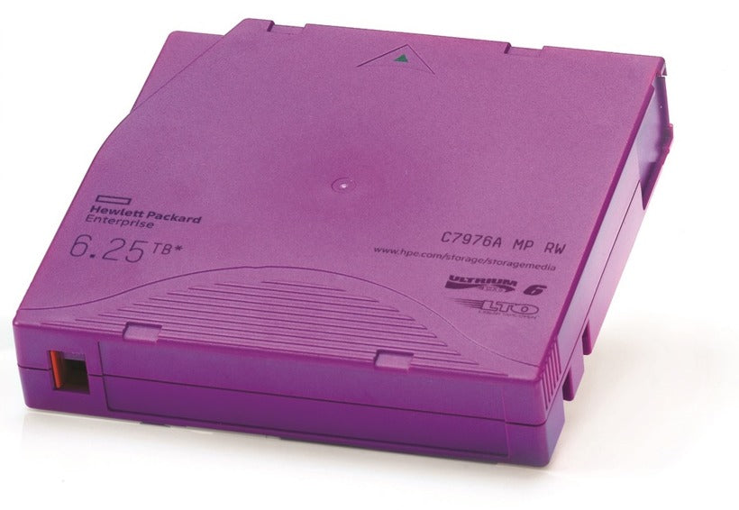 Cinta de Datos HP C7976A LTO 6 Ultrium | 6.25TB, Regrabable