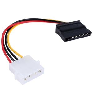 Cable SATA BRobotix 102242 | Corriente 150, 4 Pines a 15 Pines