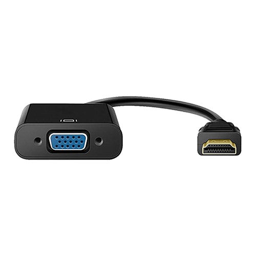 Cable Adaptador - Convertidor HDMI Macho a VGA Hembra, Hd15 - 1080 Dpis, (1920x1080), Convertidor HDMI a Vga, Negro