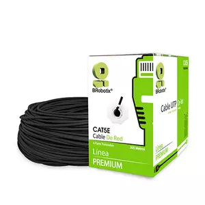 Bobina Cat5e BRobotix 183055 | Gel para Exteriores, 305 Metros