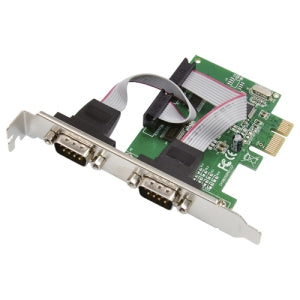 Brobotix Tarjeta Serial Db9, 2 Puertos Pci Express