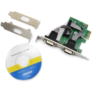 Brobotix Tarjeta Serial Db9, 2 Puertos Pci Express