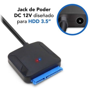 Convertidor USB a SATA BRobotix 6001417 | Versión 3.0, Compatible con HDD 2.5