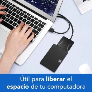 Convertidor USB a SATA BRobotix 6001417 | Versión 3.0, Compatible con HDD 2.5