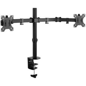 Soporte de Monitores BRobotix 963210 | 2 Brazos, Ajuste de Altura, Soporta Hasta 8kg