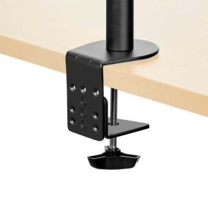 Soporte de Monitores BRobotix 963210 | 2 Brazos, Ajuste de Altura, Soporta Hasta 8kg