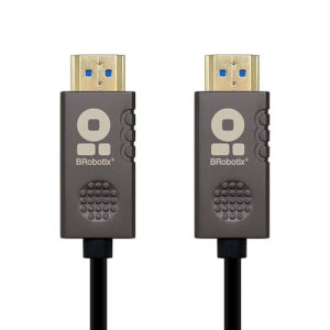 Cable HDMI BRobotix 6001707 | 50 Metros, Soporta 4K y 8K, Conector Macho a Macho