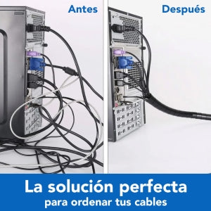 Brobotix Organizador de Cables en Tubo Longitud 150 Cm