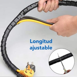 Brobotix Organizador de Cables en Tubo Longitud 150 Cm