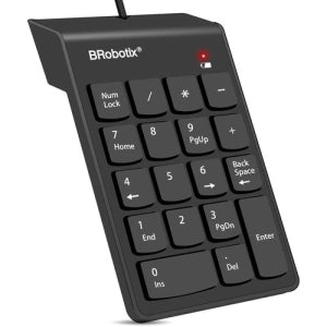 Brobotix Teclado Numérico USB - Alambrico Mac Windows