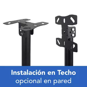 Soporte de Techo BRobotix 963845 | Altura Ajustable para Pantallas de 32 a 72 Pulgadas