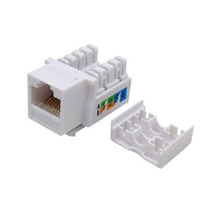 Keystone RJ45 BRobotix 230201 | Cat5e, UTP Impacto Blanco