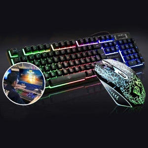 Teclado Gamer BRobotix 458977 | Iluminado, Conexión USB