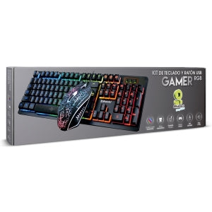 Teclado Gamer BRobotix 458977 | Iluminado, Conexión USB