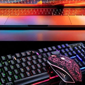Teclado Gamer BRobotix 458977 | Iluminado, Conexión USB