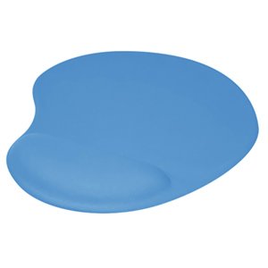 Mousepad BRobotix 500074T | Gel Ergonómico, Antiderrapante, Color Azul Turquesa