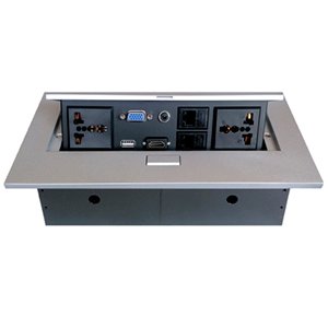 Caja de Conectividad BRobotix 5514 | HDMI, USB 2.0, Color Plata