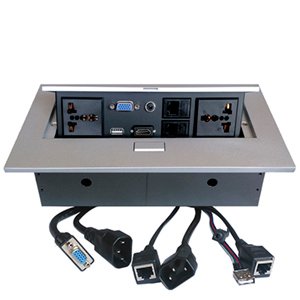 Caja de Conectividad BRobotix 5514 | HDMI, USB 2.0, Color Plata