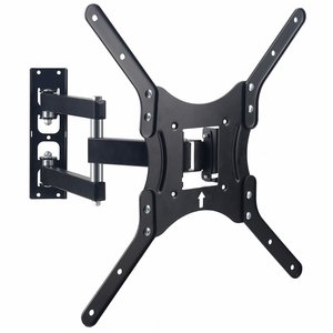 Soporte TV BRobotix 651589 | Articulado 26"-55", Soporta Hasta 35 Kg, Inclinación 10º/15º