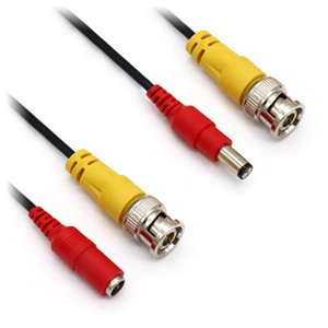 Cable CCTV BRobotix 764731 | 15 Metros, Conectores BNC Macho y Hembra de Energía
