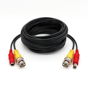 Cable CCTV BRobotix 764731 | 15 Metros, Conectores BNC Macho y Hembra de Energía