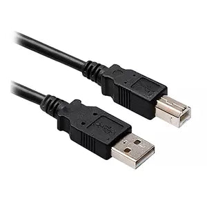 Cable USB BRobotix 102303 | 3 Metros, Conectores Tipo A Macho y B Macho