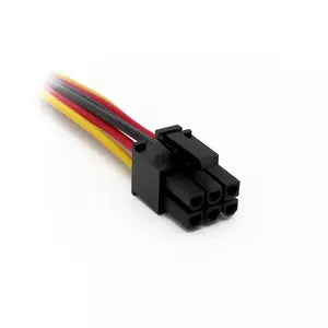 Cable Interno BRobotix 497691 | Lp4 a 6 Pines PCI Express, Adaptador de Alimentación