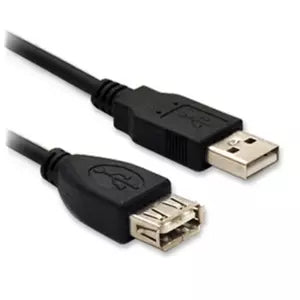 Brobotix Cable USB 2.0, Extensión, Macho - Hembra, 0.9 M, Color Negro