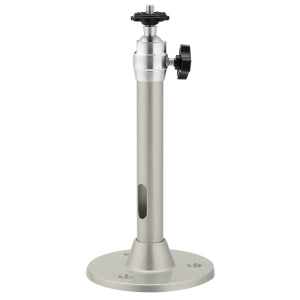 Brobotix Soporte Universal Brazo para Proyector Mini Techo o Pared 20 Centimetros Color Plata, Capacidad Máxima de Carga 5 Kg