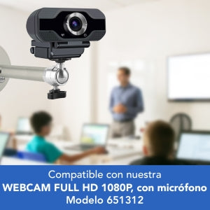 Brobotix Soporte Universal Brazo para Proyector Mini Techo o Pared 20 Centimetros Color Plata, Capacidad Máxima de Carga 5 Kg