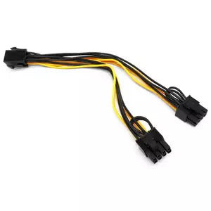 Cable Interno de Alimentación BRobotix 963852 | Adaptador PCI Express 6 a 8 Pines, Longitud 20 cm