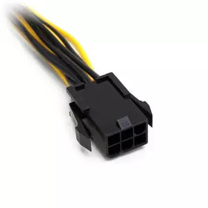 Cable Interno de Alimentación BRobotix 963852 | Adaptador PCI Express 6 a 8 Pines, Longitud 20 cm