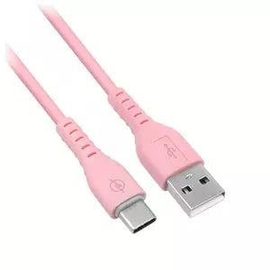 Brobotix Combo Carga Rápida: Cargador USB V3.0 + Cable USB Tipo "c". Edición Especial "pink"